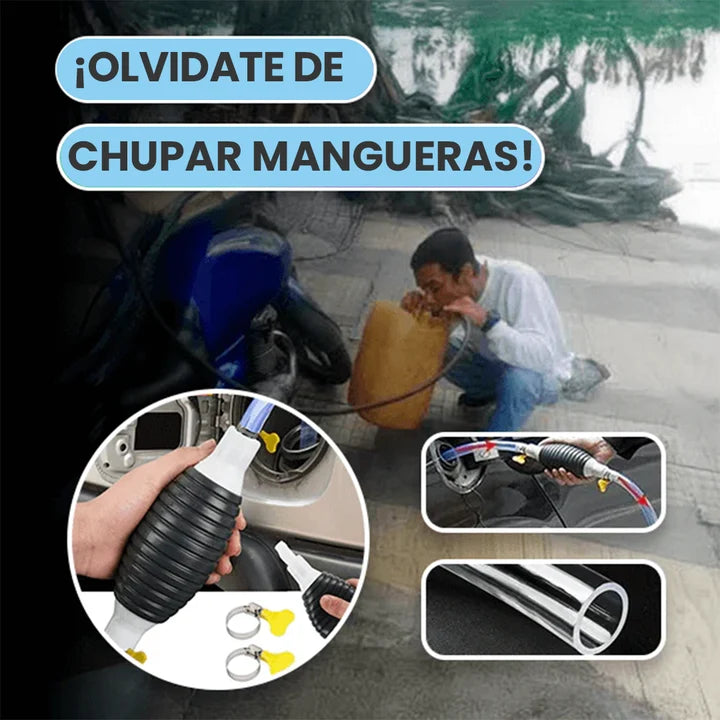 Bomba de Succión de Gasolina Original vip OFERTA 3X1